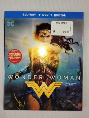 Blu-Ray DVD DC Comics 2017 Wonder Woman Justice league Movie